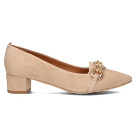 Lederschuhe Filippo 2109/2 beige