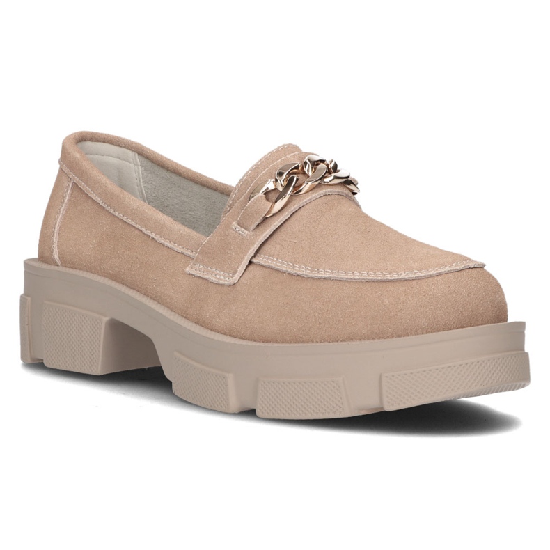 Lederschuhe Filippo DP3221 / 22 Beige sein