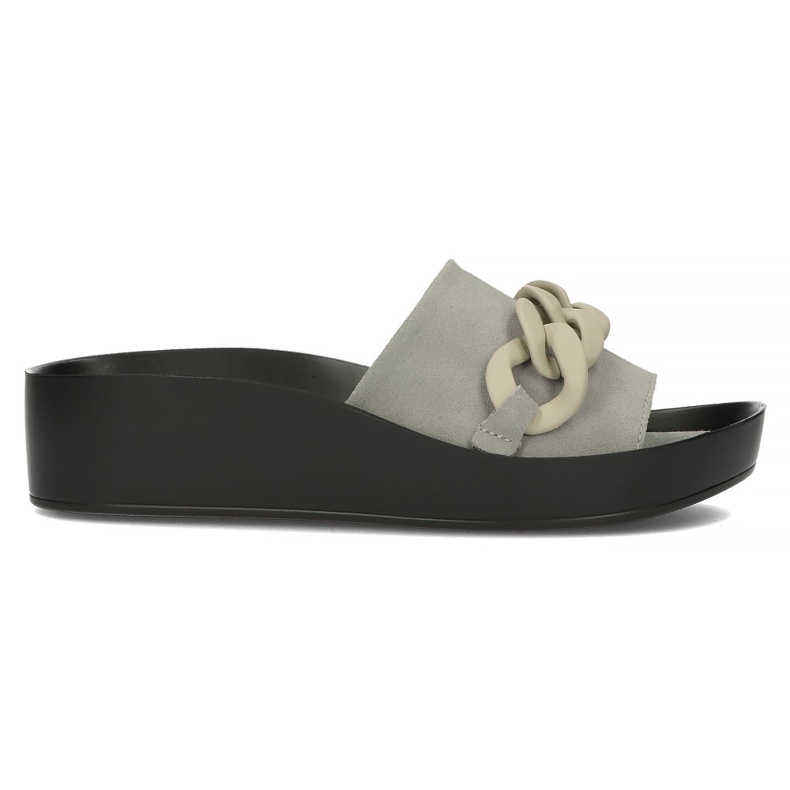 Lederhausschuhe Filippo DK3593 / 22 Gr grau