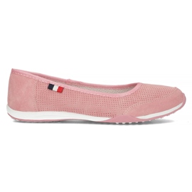 Lederschuhe Filippo DP143 / 22 Pi rosa