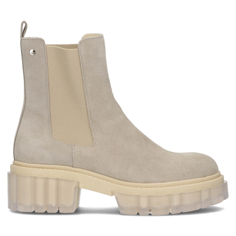 Graue Filippo 30328 Wildlederstiefel