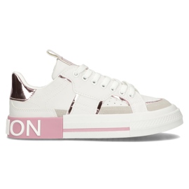 Filippo GG599 rosa Turnschuhe weiß mehrfarbig