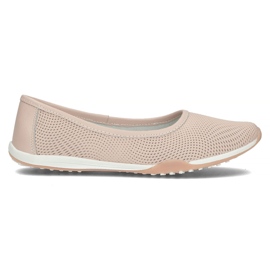 Leder Ballerinas Filippo DP3681 / 22 Pi rosa
