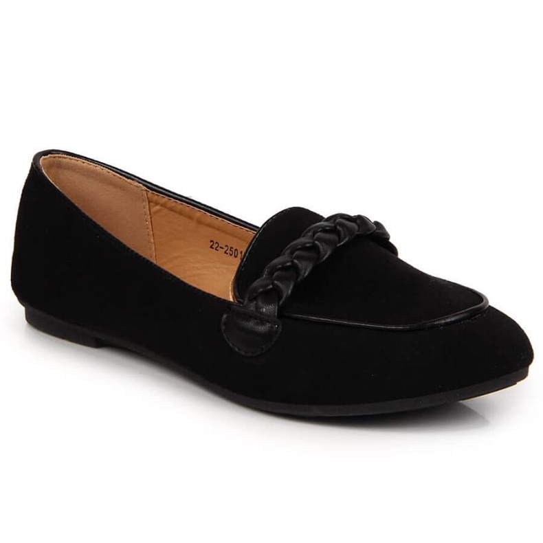 Schwarze Loafer Lordsy Potocki W WOL64A