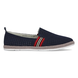Lederschuhe Filippo DP2309 / 22 Nv marineblau