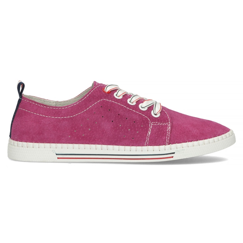 Lederschuhe Filippo DP3507 / 22 Fh fuchsia rosa