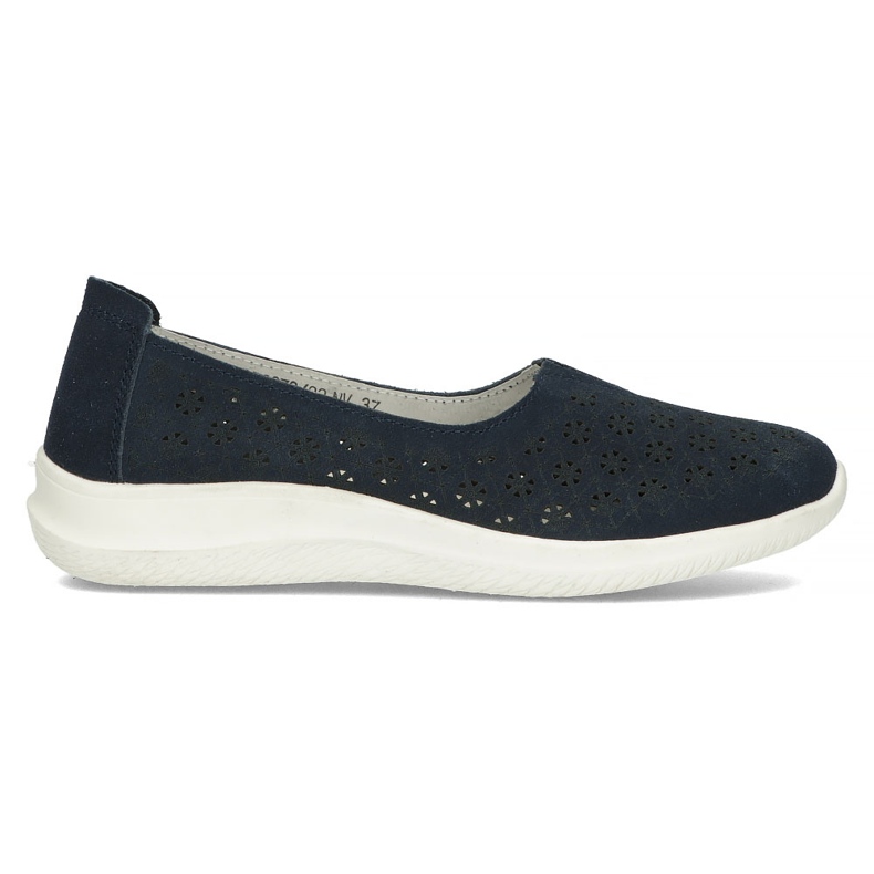 Lederschuhe Filippo DP3673 / 22 Nv marineblau navy blau