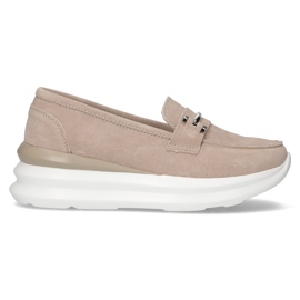 Lederschuhe Filippo DP3504 / 22 Beige sein
