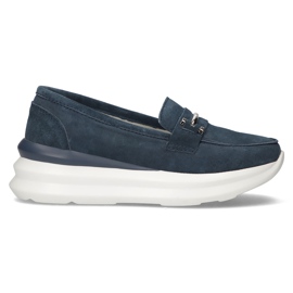 Lederschuhe Filippo DP3504 / 22 Nv marineblau