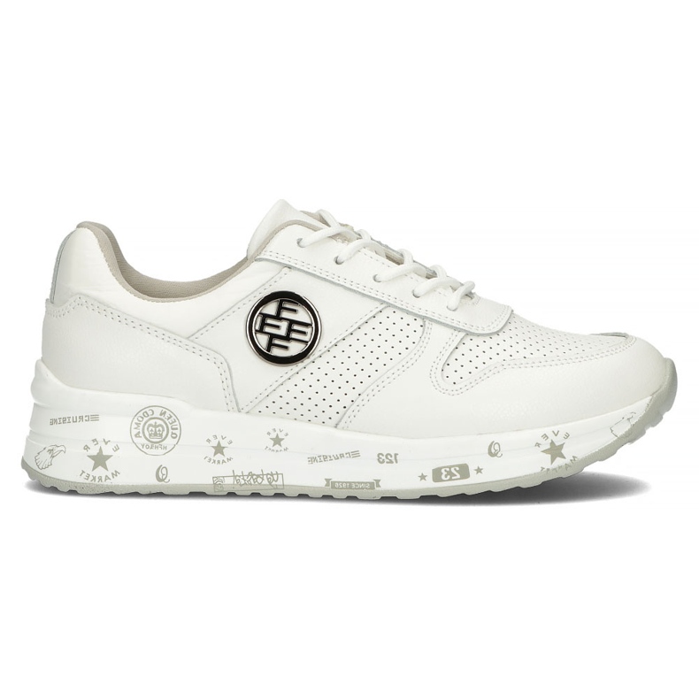 Ledersneaker Filippo DP3542 / 22 Wh weiß