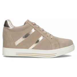 Lederturnschuhe Filippo DP3549 / 22 Beige sein