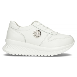 Ledersneaker Filippo DP3547 / 22 Wh weiß