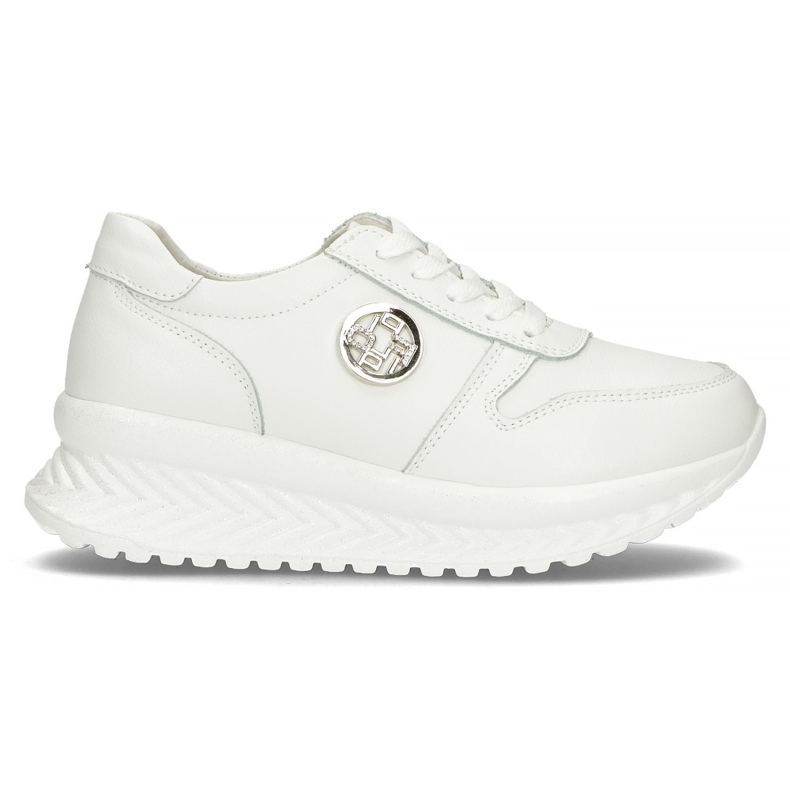 Ledersneaker Filippo DP3547 / 22 Wh weiß