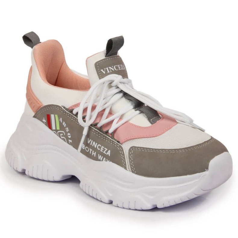 Vinceza W JAN120B weiße Turnschuhe