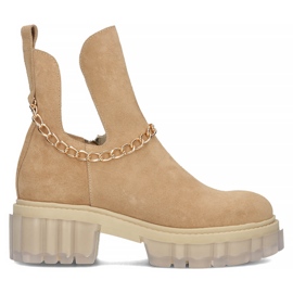 Wildlederstiefel Filippo 30065 Kamel beige braun