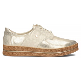 Lederschuhe Filippo 10123 Gold golden