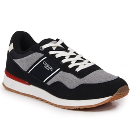 Lässige Mckeylor M JAN123B marinegraue Sportschuhe marineblau