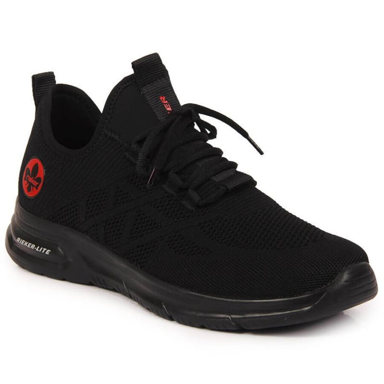 Rieker M RKR534 schwarze Socken Sportschuhe