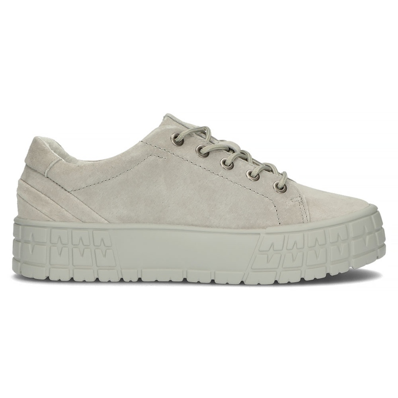 Lederturnschuhe FILIPPO DP3527 / 22 Gr grau