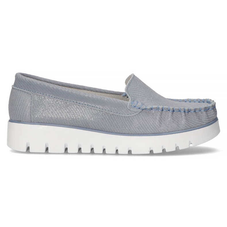 Lederhalbschuhe Filippo DP3534 / 22 Bl blau
