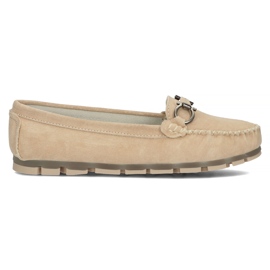 Leder-Slipper Filippo DP3613 / 22 Beige sein