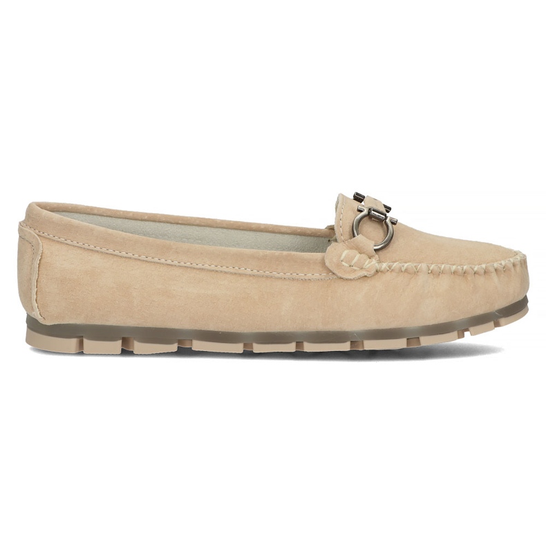 Leder-Slipper Filippo DP3613 / 22 Beige sein