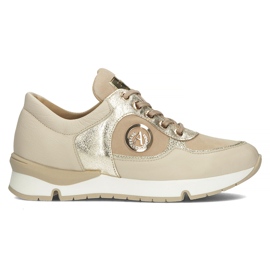 Lederturnschuhe Filippo 141 beige
