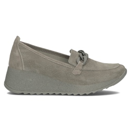 Lederschuhe Filippo DP3632 / 22 Gr grau
