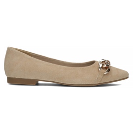 Lederschuhe Filippo DP3642 / 22 Beige sein