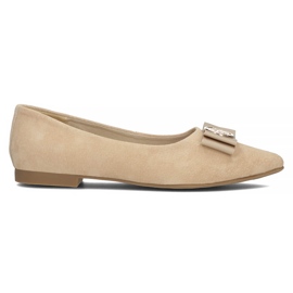 Lederschuhe Filippo DP3683 / 22 Beige sein