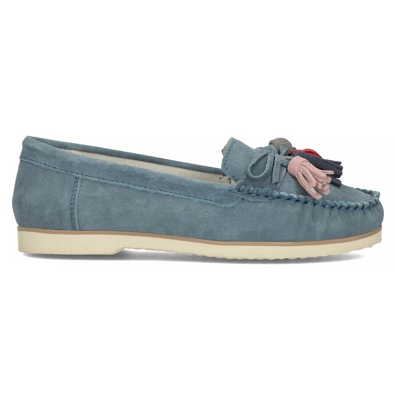 Lederhalbschuhe Filippo DP3512 / 22 Nv marineblau navy blau
