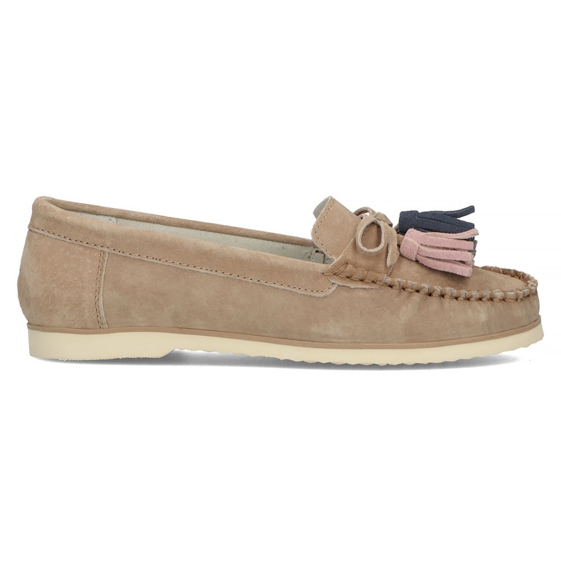 Leder-Slipper Filippo DP3512 / 22 Beige sein