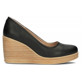 Lederschuhe Filippo DP3521 / 22 Bk schwarz