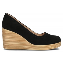 Lederschuhe Filippo DP3521 / 22 Bk Su schwarz