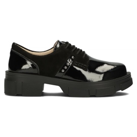 Lederschuhe Filippo DP3713 / 22 Bk schwarz