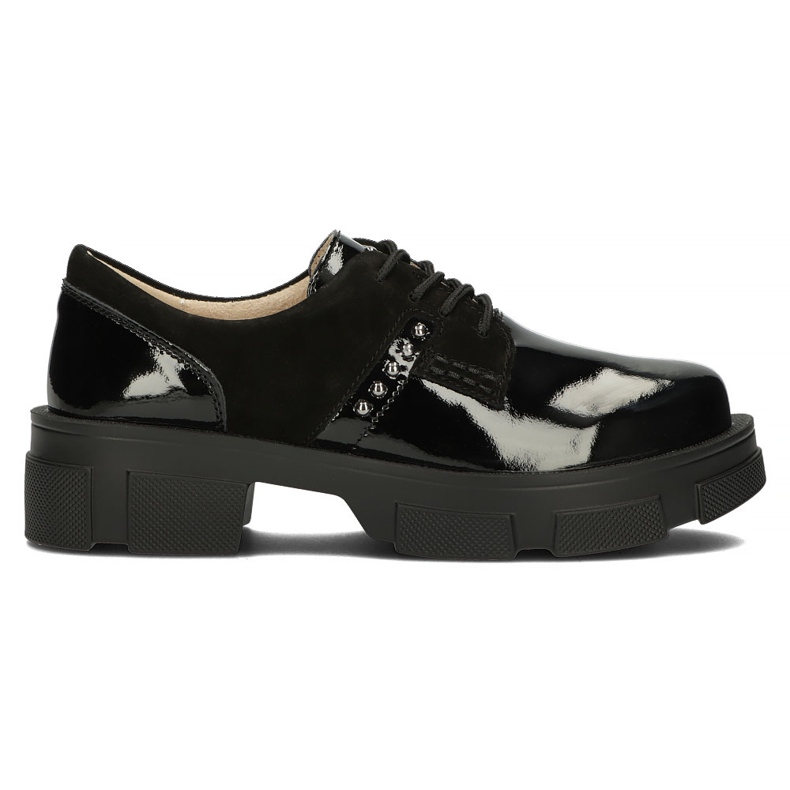 Lederschuhe Filippo DP3713 / 22 Bk schwarz