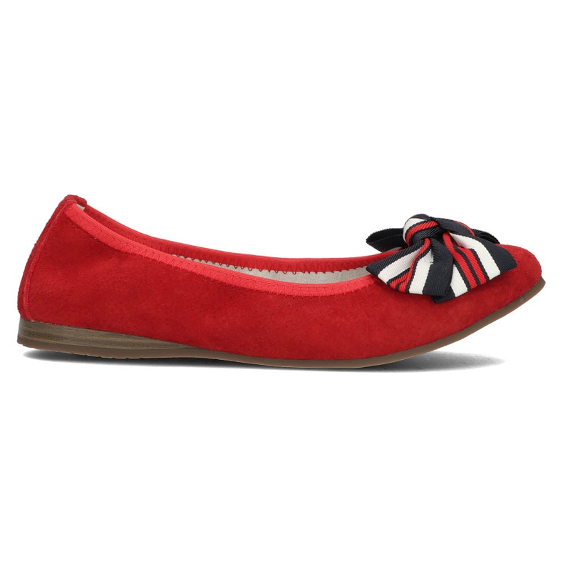 Lederballerinas Filippo DP3634 / 22 Rd rot