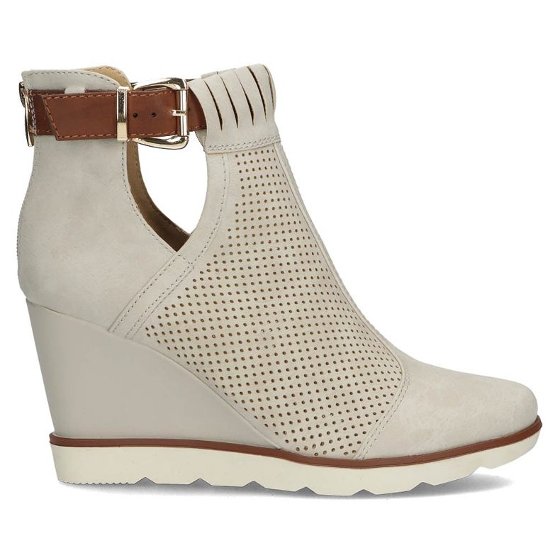 Keilstiefel Filippo DBT207 / 22 Seien Sie beige