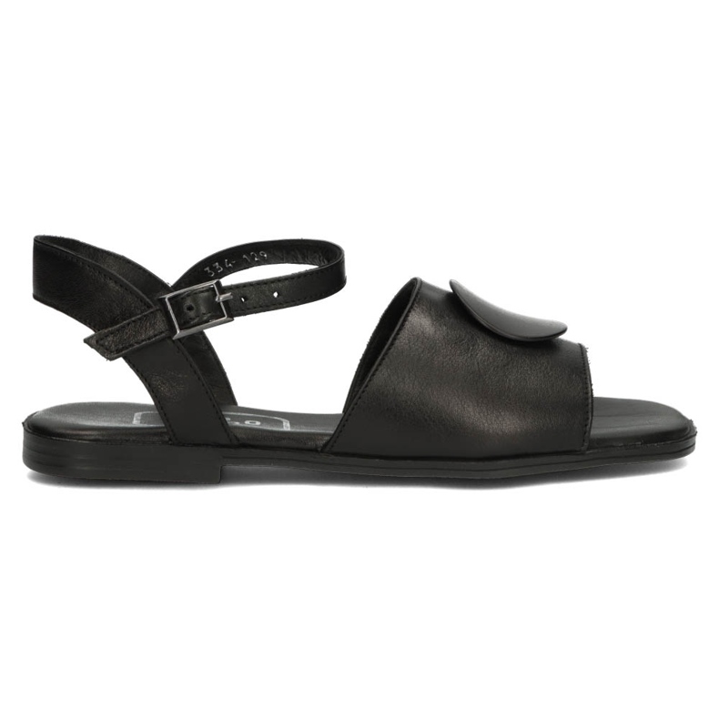 Ledersandalen Filippo DS3900 / 22 Bk schwarz