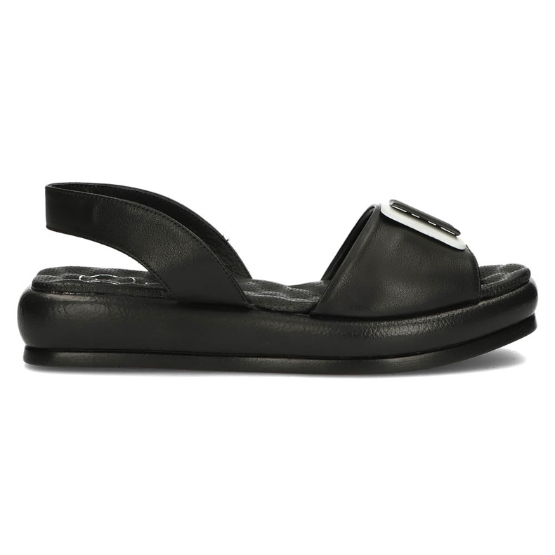 Ledersandalen Filippo DS3902 / 22 Bk schwarz