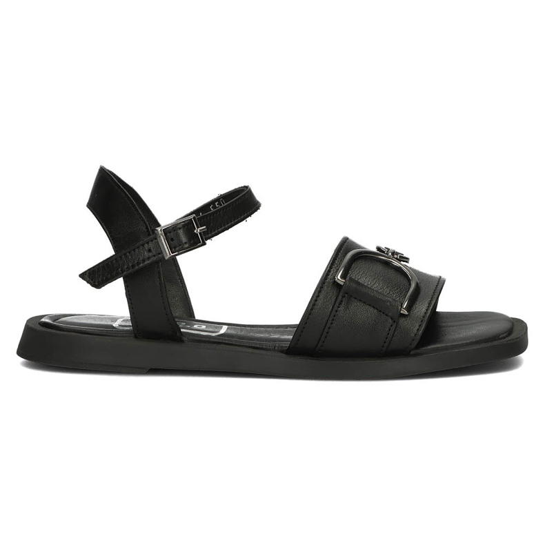 Ledersandalen Filippo DS3901 / 22 Bk schwarz