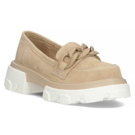 Lederschuhe Filippo DP3718 / 22 Beige sein