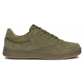 Lederschuhe Filippo MSP2123 / 22 Kh Khaki grün