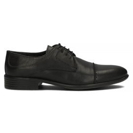 Lederschuhe Filippo 3613 schwarz
