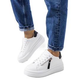 Schwarz-weiße Damen-Sneaker von Tamis