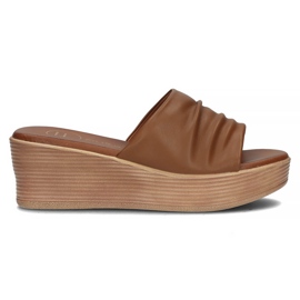 Filippo DK3608 / 22 Braune Hausschuhe