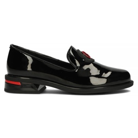 Lederschuhe Filippo DP3720 / 22 Bk schwarz