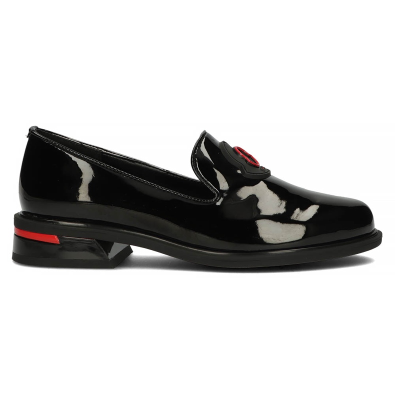 Lederschuhe Filippo DP3720 / 22 Bk schwarz