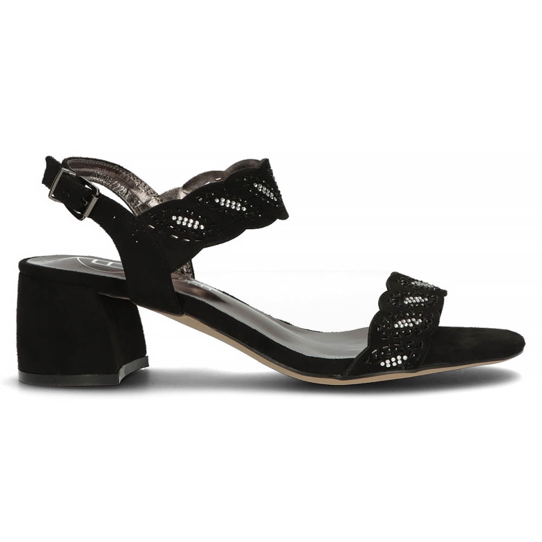 Filippo DS3606 / 22 Bk schwarze Sandalen