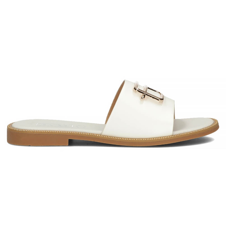 Filippo DK3701 / 22 Wh weiße Hausschuhe